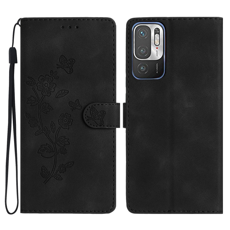 Flower Butterfly Embossing Pattern Leather Phone Case, For Xiaomi Redmi 10, For Xiaomi Mi 11 Lite, For Xiaomi Mi 11 Ultra, For Xiaomi Mi 11 Pro, For Xiaomi Redmi Note 10 5G, For Xiaomi Redmi 9A, For Xiaomi Redmi 9, For Xiaomi Redmi 9C