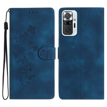 Load image into Gallery viewer, Flower Butterfly Embossing Pattern Leather Phone Case, For Xiaomi Redmi 10, For Xiaomi Mi 11 Lite, For Xiaomi Mi 11 Ultra, For Xiaomi Mi 11 Pro, For Xiaomi Redmi Note 10 5G, For Xiaomi Redmi Note 10 4G / Note 10S, For Xiaomi Redmi Note 10 Pro / 10 Pro ...
