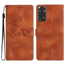 Load image into Gallery viewer, Flower Butterfly Embossing Pattern Leather Phone Case, For Xiaomi 12 Pro, For Xiaomi Redmi A1, For Xiaomi Redmi Note 11 Pro 5G Global, For Xiaomi 12 Lite, For Xiaomi Redmi 10C, For Xiaomi Redmi Note 11 4G Global / Note 11S, For Xiaomi Redmi 10 2022    ...