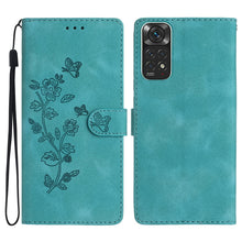 Load image into Gallery viewer, Flower Butterfly Embossing Pattern Leather Phone Case, For Xiaomi 12 Pro, For Xiaomi Redmi A1, For Xiaomi Redmi Note 11 Pro 5G Global, For Xiaomi 12 Lite, For Xiaomi Redmi 10C, For Xiaomi Redmi Note 11 4G Global / Note 11S, For Xiaomi Redmi 10 2022    ...