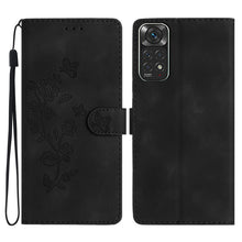 Load image into Gallery viewer, Flower Butterfly Embossing Pattern Leather Phone Case, For Xiaomi 12 Pro, For Xiaomi Redmi A1, For Xiaomi Redmi Note 11 Pro 5G Global, For Xiaomi 12 Lite, For Xiaomi Redmi 10C, For Xiaomi Redmi Note 11 4G Global / Note 11S, For Xiaomi Redmi 10 2022    ...