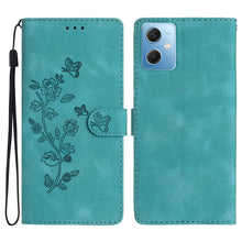 Load image into Gallery viewer, Flower Butterfly Embossing Pattern Leather Phone Case, For Xiaomi Redmi Note 12S, For Xiaomi Redmi 13C 4G, For Xiaomi Redmi Note 12 Pro 5G, For Xiaomi 13T, For Xiaomi Redmi Note 12 5G, For Xiaomi 13 Pro, For Xiaomi 13, For Xiaomi 12T / 12T Pro