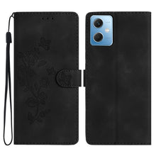 Load image into Gallery viewer, Flower Butterfly Embossing Pattern Leather Phone Case, For Xiaomi Redmi Note 12S, For Xiaomi Redmi 13C 4G, For Xiaomi Redmi Note 12 Pro 5G, For Xiaomi 13T, For Xiaomi Redmi Note 12 5G, For Xiaomi 13 Pro, For Xiaomi 13, For Xiaomi 12T / 12T Pro