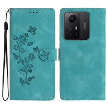 Load image into Gallery viewer, Flower Butterfly Embossing Pattern Leather Phone Case, For Xiaomi Redmi Note 12S, For Xiaomi Redmi 13C 4G, For Xiaomi Redmi Note 12 Pro 5G, For Xiaomi 13T, For Xiaomi Redmi Note 12 5G, For Xiaomi 13 Pro, For Xiaomi 13, For Xiaomi 12T / 12T Pro