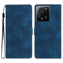 Load image into Gallery viewer, Flower Butterfly Embossing Pattern Leather Phone Case, For Xiaomi Redmi Note 12S, For Xiaomi Redmi 13C 4G, For Xiaomi Redmi Note 12 Pro 5G, For Xiaomi 13T, For Xiaomi Redmi Note 12 5G, For Xiaomi 13 Pro, For Xiaomi 13, For Xiaomi 12T / 12T Pro