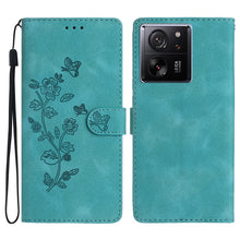 Load image into Gallery viewer, Flower Butterfly Embossing Pattern Leather Phone Case, For Xiaomi Redmi Note 12S, For Xiaomi Redmi 13C 4G, For Xiaomi Redmi Note 12 Pro 5G, For Xiaomi 13T, For Xiaomi Redmi Note 12 5G, For Xiaomi 13 Pro, For Xiaomi 13, For Xiaomi 12T / 12T Pro