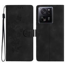 Load image into Gallery viewer, Flower Butterfly Embossing Pattern Leather Phone Case, For Xiaomi Redmi Note 12S, For Xiaomi Redmi 13C 4G, For Xiaomi Redmi Note 12 Pro 5G, For Xiaomi 13T, For Xiaomi Redmi Note 12 5G, For Xiaomi 13 Pro, For Xiaomi 13, For Xiaomi 12T / 12T Pro