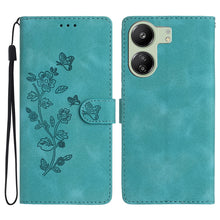 Load image into Gallery viewer, Flower Butterfly Embossing Pattern Leather Phone Case, For Xiaomi Redmi Note 12S, For Xiaomi Redmi 13C 4G, For Xiaomi Redmi Note 12 Pro 5G, For Xiaomi 13T, For Xiaomi Redmi Note 12 5G, For Xiaomi 13 Pro, For Xiaomi 13, For Xiaomi 12T / 12T Pro