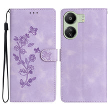 Load image into Gallery viewer, Flower Butterfly Embossing Pattern Leather Phone Case, For Xiaomi Redmi Note 12S, For Xiaomi Redmi 13C 4G, For Xiaomi Redmi Note 12 Pro 5G, For Xiaomi 13T, For Xiaomi Redmi Note 12 5G, For Xiaomi 13 Pro, For Xiaomi 13, For Xiaomi 12T / 12T Pro