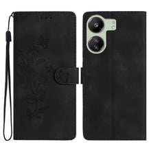 Load image into Gallery viewer, Flower Butterfly Embossing Pattern Leather Phone Case, For Xiaomi Redmi Note 12S, For Xiaomi Redmi 13C 4G, For Xiaomi Redmi Note 12 Pro 5G, For Xiaomi 13T, For Xiaomi Redmi Note 12 5G, For Xiaomi 13 Pro, For Xiaomi 13, For Xiaomi 12T / 12T Pro