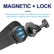 Load image into Gallery viewer, STARTRC Action Camera Magnetic POV View Bracket, Quick Release Headband, Quick Release Wristband, 2 in 1 Quick Release Headband Wristband