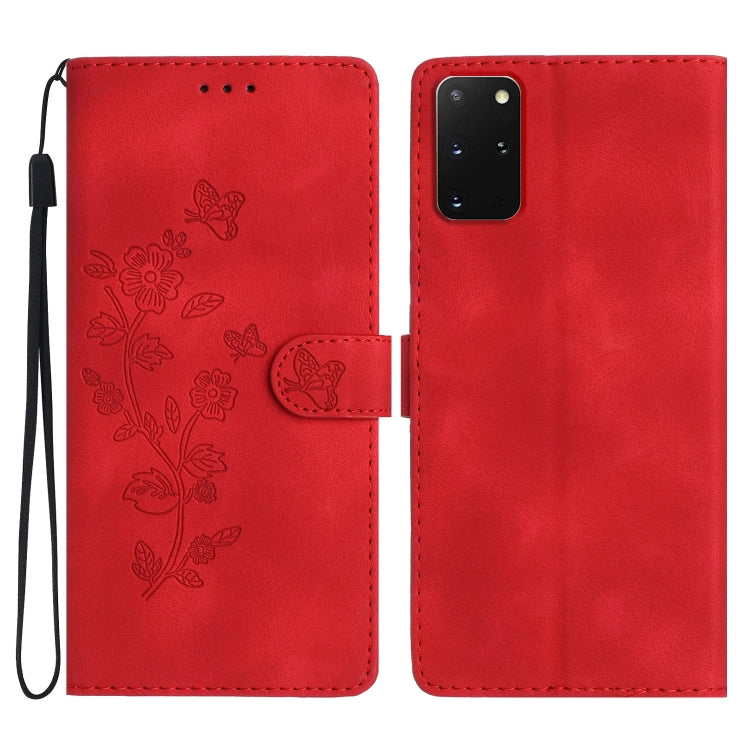 Flower Butterfly Embossing Pattern Leather Phone Case, For Samsung Galaxy A12, For Samsung Galaxy A42 5G, For Samsung Galaxy Note20 Ultra, For Samsung Galaxy Note20, For Samsung Galaxy A21s, For Samsung Galaxy S20 Ultra, For Samsung Galaxy S20         ...