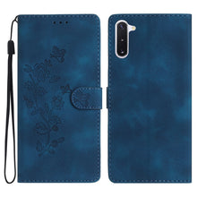 Load image into Gallery viewer, Flower Butterfly Embossing Pattern Leather Phone Case, For Samsung Galaxy A71 4G, For Samsung Galaxy A51 4G, For Samsung Galaxy A20s, For Samsung Galaxy Note10, For Samsung Galaxy Note10+, For Samsung Galaxy A20e, For Samsung Galaxy A70                ...
