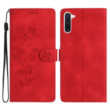 Load image into Gallery viewer, Flower Butterfly Embossing Pattern Leather Phone Case, For Samsung Galaxy A71 4G, For Samsung Galaxy A51 4G, For Samsung Galaxy A20s, For Samsung Galaxy Note10, For Samsung Galaxy Note10+, For Samsung Galaxy A20e, For Samsung Galaxy A70                ...