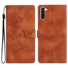 Load image into Gallery viewer, Flower Butterfly Embossing Pattern Leather Phone Case, For Samsung Galaxy A71 4G, For Samsung Galaxy A51 4G, For Samsung Galaxy A20s, For Samsung Galaxy Note10, For Samsung Galaxy Note10+, For Samsung Galaxy A20e, For Samsung Galaxy A70                ...