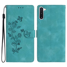 Load image into Gallery viewer, Flower Butterfly Embossing Pattern Leather Phone Case, For Samsung Galaxy A71 4G, For Samsung Galaxy A51 4G, For Samsung Galaxy A20s, For Samsung Galaxy Note10, For Samsung Galaxy Note10+, For Samsung Galaxy A20e, For Samsung Galaxy A70                ...