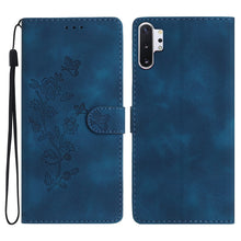 Load image into Gallery viewer, Flower Butterfly Embossing Pattern Leather Phone Case, For Samsung Galaxy A71 4G, For Samsung Galaxy A51 4G, For Samsung Galaxy A20s, For Samsung Galaxy Note10, For Samsung Galaxy Note10+, For Samsung Galaxy A20e, For Samsung Galaxy A70                ...