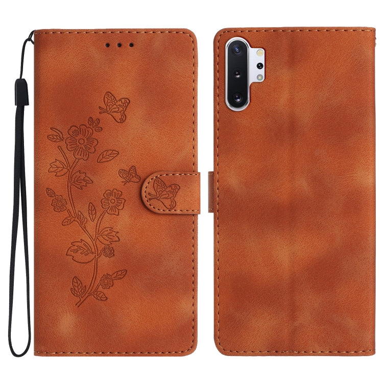 Flower Butterfly Embossing Pattern Leather Phone Case, For Samsung Galaxy A71 4G, For Samsung Galaxy A51 4G, For Samsung Galaxy A20s, For Samsung Galaxy Note10, For Samsung Galaxy Note10+, For Samsung Galaxy A20e, For Samsung Galaxy A70                ...