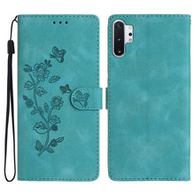 Load image into Gallery viewer, Flower Butterfly Embossing Pattern Leather Phone Case, For Samsung Galaxy A71 4G, For Samsung Galaxy A51 4G, For Samsung Galaxy A20s, For Samsung Galaxy Note10, For Samsung Galaxy Note10+, For Samsung Galaxy A20e, For Samsung Galaxy A70                ...