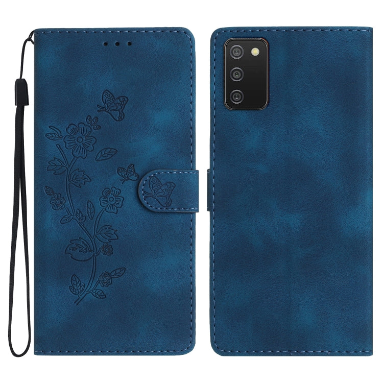 Flower Butterfly Embossing Pattern Leather Phone Case, For Samsung Galaxy S22 5G, For Samsung Galaxy A13 5G, For Samsung Galaxy M32, For Samsung Galaxy A41, For Samsung Galaxy A22 4G, For Samsung Galaxy A22 5G, For Samsung Galaxy S21 FE 5G             ...