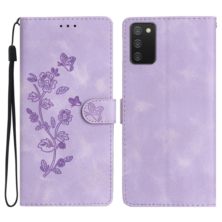 Flower Butterfly Embossing Pattern Leather Phone Case, For Samsung Galaxy A32 4G, For Samsung Galaxy A72 5G, For Samsung Galaxy A52 5G, For Samsung Galaxy A32 5G, For Samsung Galaxy S21 5G, For Samsung Galaxy S21+ 5G, For Samsung Galaxy S21 Ultra 5G   ...