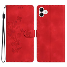 Load image into Gallery viewer, Flower Butterfly Embossing Pattern Leather Phone Case, For Samsung Galaxy S23 5G, For Samsung Galaxy A14 5G, For Samsung Galaxy A04, For Samsung Galaxy A04s, For Samsung Galaxy S20 FE, For Samsung Galaxy M53, For Samsung Galaxy M23                     ...