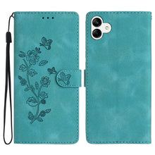 Load image into Gallery viewer, Flower Butterfly Embossing Pattern Leather Phone Case, For Samsung Galaxy S23 5G, For Samsung Galaxy A14 5G, For Samsung Galaxy A04, For Samsung Galaxy A04s, For Samsung Galaxy S20 FE, For Samsung Galaxy M53, For Samsung Galaxy M23                     ...