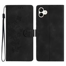 Load image into Gallery viewer, Flower Butterfly Embossing Pattern Leather Phone Case, For Samsung Galaxy S23 5G, For Samsung Galaxy A14 5G, For Samsung Galaxy A04, For Samsung Galaxy A04s, For Samsung Galaxy S20 FE, For Samsung Galaxy M53, For Samsung Galaxy M23                     ...