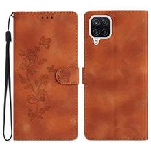 Load image into Gallery viewer, Flower Butterfly Embossing Pattern Leather Phone Case, For Samsung Galaxy A12, For Samsung Galaxy A42 5G, For Samsung Galaxy Note20 Ultra, For Samsung Galaxy Note20, For Samsung Galaxy A21s, For Samsung Galaxy S20 Ultra, For Samsung Galaxy S20         ...