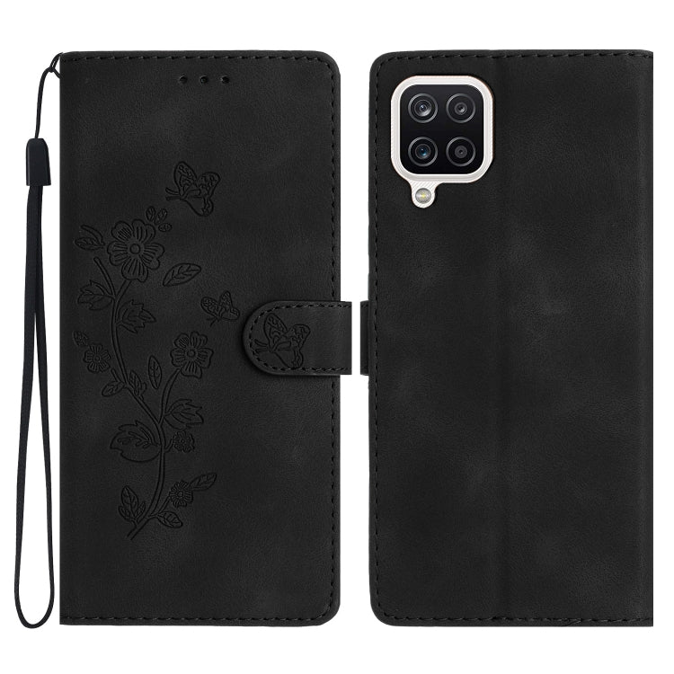 Flower Butterfly Embossing Pattern Leather Phone Case, For Samsung Galaxy A12, For Samsung Galaxy A42 5G, For Samsung Galaxy Note20 Ultra, For Samsung Galaxy Note20, For Samsung Galaxy A21s, For Samsung Galaxy S20 Ultra, For Samsung Galaxy S20         ...