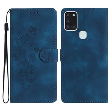 Load image into Gallery viewer, Flower Butterfly Embossing Pattern Leather Phone Case, For Samsung Galaxy A71 4G, For Samsung Galaxy A51 4G, For Samsung Galaxy A20s, For Samsung Galaxy Note10, For Samsung Galaxy Note10+, For Samsung Galaxy A20e, For Samsung Galaxy A70                ...