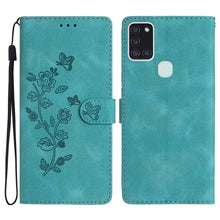 Load image into Gallery viewer, Flower Butterfly Embossing Pattern Leather Phone Case, For Samsung Galaxy A71 4G, For Samsung Galaxy A51 4G, For Samsung Galaxy A20s, For Samsung Galaxy Note10, For Samsung Galaxy Note10+, For Samsung Galaxy A20e, For Samsung Galaxy A70                ...