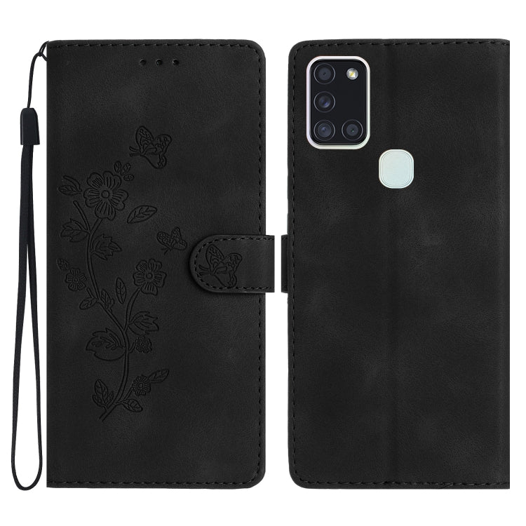 Flower Butterfly Embossing Pattern Leather Phone Case, For Samsung Galaxy A71 4G, For Samsung Galaxy A51 4G, For Samsung Galaxy A20s, For Samsung Galaxy Note10, For Samsung Galaxy Note10+, For Samsung Galaxy A20e, For Samsung Galaxy A70                ...