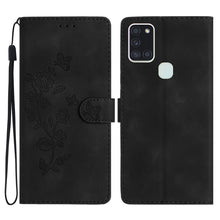Load image into Gallery viewer, Flower Butterfly Embossing Pattern Leather Phone Case, For Samsung Galaxy A71 4G, For Samsung Galaxy A51 4G, For Samsung Galaxy A20s, For Samsung Galaxy Note10, For Samsung Galaxy Note10+, For Samsung Galaxy A20e, For Samsung Galaxy A70                ...