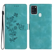 Load image into Gallery viewer, Flower Butterfly Embossing Pattern Leather Phone Case, For Samsung Galaxy A12, For Samsung Galaxy A42 5G, For Samsung Galaxy Note20 Ultra, For Samsung Galaxy Note20, For Samsung Galaxy A21s, For Samsung Galaxy S20 Ultra, For Samsung Galaxy S20         ...