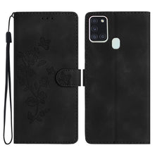 Load image into Gallery viewer, Flower Butterfly Embossing Pattern Leather Phone Case, For Samsung Galaxy A12, For Samsung Galaxy A42 5G, For Samsung Galaxy Note20 Ultra, For Samsung Galaxy Note20, For Samsung Galaxy A21s, For Samsung Galaxy S20 Ultra, For Samsung Galaxy S20         ...