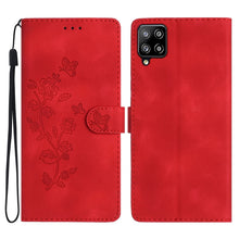 Load image into Gallery viewer, Flower Butterfly Embossing Pattern Leather Phone Case, For Samsung Galaxy S22 5G, For Samsung Galaxy A13 5G, For Samsung Galaxy M32, For Samsung Galaxy A41, For Samsung Galaxy A22 4G, For Samsung Galaxy A22 5G, For Samsung Galaxy S21 FE 5G             ...