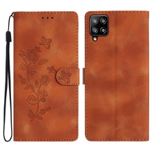 Load image into Gallery viewer, Flower Butterfly Embossing Pattern Leather Phone Case, For Samsung Galaxy S22 5G, For Samsung Galaxy A13 5G, For Samsung Galaxy M32, For Samsung Galaxy A41, For Samsung Galaxy A22 4G, For Samsung Galaxy A22 5G, For Samsung Galaxy S21 FE 5G             ...