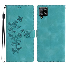 Load image into Gallery viewer, Flower Butterfly Embossing Pattern Leather Phone Case, For Samsung Galaxy S22 5G, For Samsung Galaxy A13 5G, For Samsung Galaxy M32, For Samsung Galaxy A41, For Samsung Galaxy A22 4G, For Samsung Galaxy A22 5G, For Samsung Galaxy S21 FE 5G             ...