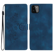 Load image into Gallery viewer, Flower Butterfly Embossing Pattern Leather Phone Case, For Samsung Galaxy S22 5G, For Samsung Galaxy A13 5G, For Samsung Galaxy M32, For Samsung Galaxy A41, For Samsung Galaxy A22 4G, For Samsung Galaxy A22 5G, For Samsung Galaxy S21 FE 5G             ...