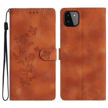 Load image into Gallery viewer, Flower Butterfly Embossing Pattern Leather Phone Case, For Samsung Galaxy S22 5G, For Samsung Galaxy A13 5G, For Samsung Galaxy M32, For Samsung Galaxy A41, For Samsung Galaxy A22 4G, For Samsung Galaxy A22 5G, For Samsung Galaxy S21 FE 5G             ...