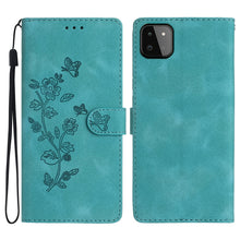 Load image into Gallery viewer, Flower Butterfly Embossing Pattern Leather Phone Case, For Samsung Galaxy S22 5G, For Samsung Galaxy A13 5G, For Samsung Galaxy M32, For Samsung Galaxy A41, For Samsung Galaxy A22 4G, For Samsung Galaxy A22 5G, For Samsung Galaxy S21 FE 5G             ...