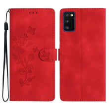 Load image into Gallery viewer, Flower Butterfly Embossing Pattern Leather Phone Case, For Samsung Galaxy S22 5G, For Samsung Galaxy A13 5G, For Samsung Galaxy M32, For Samsung Galaxy A41, For Samsung Galaxy A22 4G, For Samsung Galaxy A22 5G, For Samsung Galaxy S21 FE 5G             ...