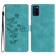 Load image into Gallery viewer, Flower Butterfly Embossing Pattern Leather Phone Case, For Samsung Galaxy S22 5G, For Samsung Galaxy A13 5G, For Samsung Galaxy M32, For Samsung Galaxy A41, For Samsung Galaxy A22 4G, For Samsung Galaxy A22 5G, For Samsung Galaxy S21 FE 5G             ...