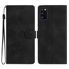 Load image into Gallery viewer, Flower Butterfly Embossing Pattern Leather Phone Case, For Samsung Galaxy S22 5G, For Samsung Galaxy A13 5G, For Samsung Galaxy M32, For Samsung Galaxy A41, For Samsung Galaxy A22 4G, For Samsung Galaxy A22 5G, For Samsung Galaxy S21 FE 5G             ...
