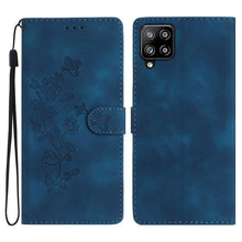 Load image into Gallery viewer, Flower Butterfly Embossing Pattern Leather Phone Case, For Samsung Galaxy A12, For Samsung Galaxy A42 5G, For Samsung Galaxy Note20 Ultra, For Samsung Galaxy Note20, For Samsung Galaxy A21s, For Samsung Galaxy S20 Ultra, For Samsung Galaxy S20         ...