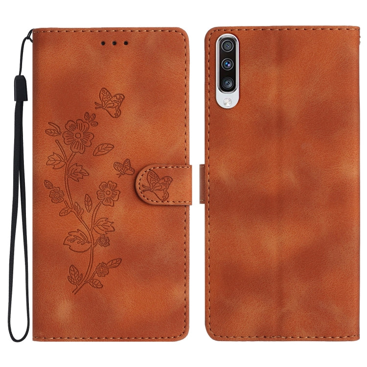 Flower Butterfly Embossing Pattern Leather Phone Case, For Samsung Galaxy A71 4G, For Samsung Galaxy A51 4G, For Samsung Galaxy A20s, For Samsung Galaxy Note10, For Samsung Galaxy Note10+, For Samsung Galaxy A20e, For Samsung Galaxy A70                ...