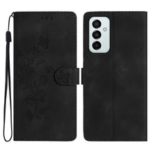 Load image into Gallery viewer, Flower Butterfly Embossing Pattern Leather Phone Case, For Samsung Galaxy S23 5G, For Samsung Galaxy A14 5G, For Samsung Galaxy A04, For Samsung Galaxy A04s, For Samsung Galaxy S20 FE, For Samsung Galaxy M53, For Samsung Galaxy M23                     ...