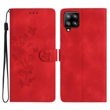 Load image into Gallery viewer, Flower Butterfly Embossing Pattern Leather Phone Case, For Samsung Galaxy S22 5G, For Samsung Galaxy A13 5G, For Samsung Galaxy M32, For Samsung Galaxy A41, For Samsung Galaxy A22 4G, For Samsung Galaxy A22 5G, For Samsung Galaxy S21 FE 5G             ...