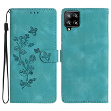 Load image into Gallery viewer, Flower Butterfly Embossing Pattern Leather Phone Case, For Samsung Galaxy S23 5G, For Samsung Galaxy A14 5G, For Samsung Galaxy A04, For Samsung Galaxy A04s, For Samsung Galaxy S20 FE, For Samsung Galaxy M53, For Samsung Galaxy M23                     ...